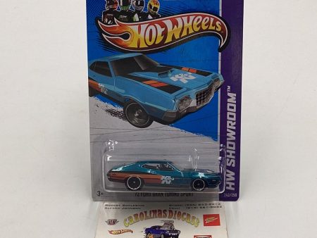 2013 hot wheels super treasure hunt #242 Ford Gran Torino Sport W Protector Sale