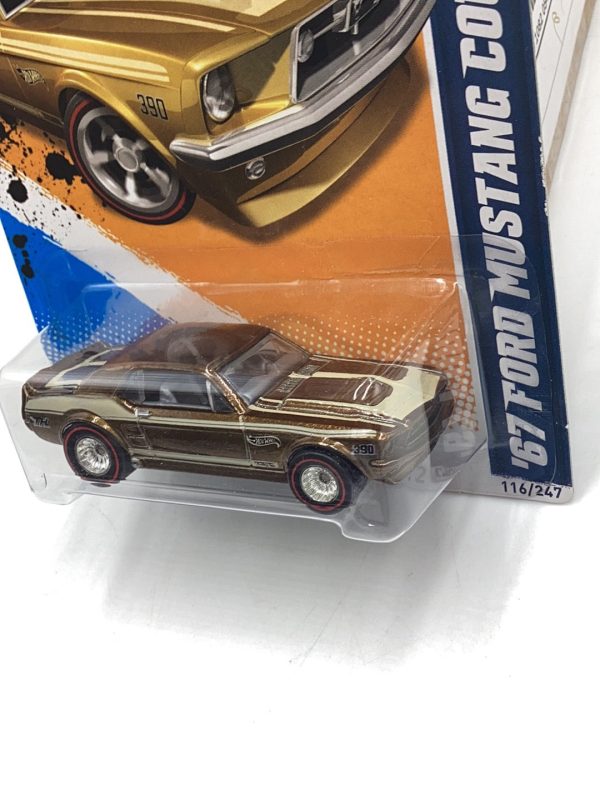 2012 hot wheels super treasure hunt #116 67 Ford Mustang Coupe Online Hot Sale