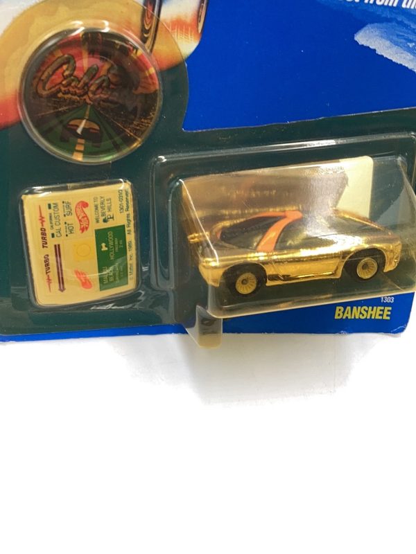 1989 Hot Wheels California Custom Banshee real riders Fashion