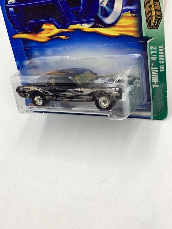 2003 Hot Wheels Treasure Hunt  #4 68 Cougar (Bent card) 65C Online Sale