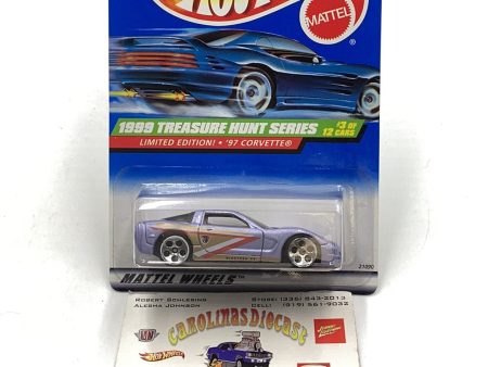 1999 Hot Wheels Treasure Hunt Series #931 97 Corvette Supply