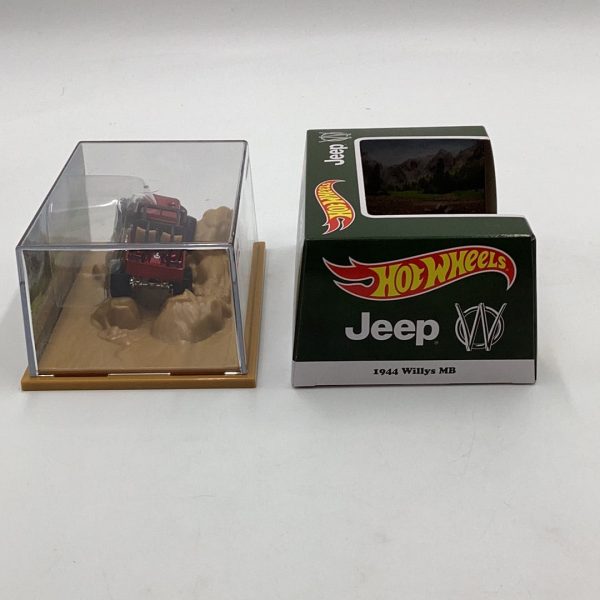 2022 Hot Wheels RLC 1944 Willys MB Jeep Red 10898 25000 Online