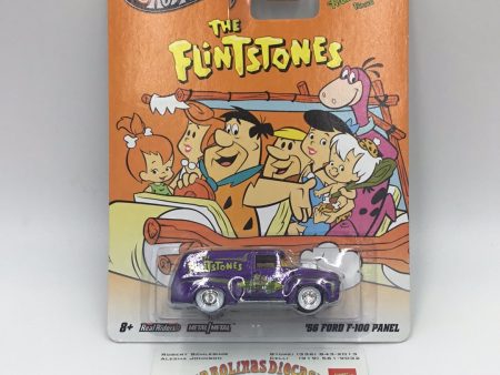 Hot wheels pop culture Hanna-Barbera The Flintstones ‘56 Ford F-100 Panel 270G Cheap