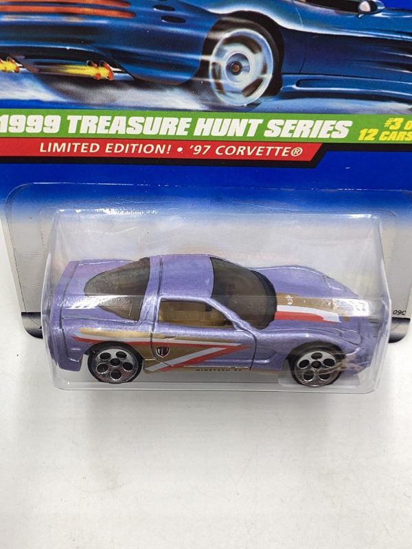 1999 Hot Wheels Treasure Hunt Series #931 97 Corvette Supply