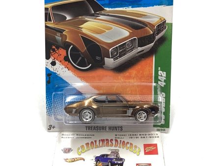 2011 hot wheels super treasure hunt #58 68 Olds 442 W  Protector For Discount