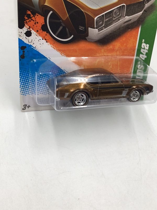 2011 hot wheels super treasure hunt #58 68 Olds 442 W  Protector For Discount