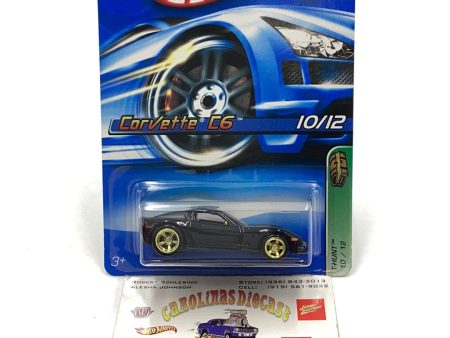 2006 Hot Wheels #48 Treasure Hunt Corvette C6 W protector 66D Supply