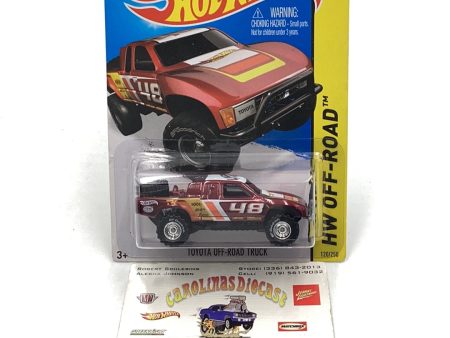 2015 hot wheels super treasure hunt Toyota Off-Road Truck has small crease W Protector Cheap