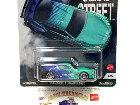 2021 Hot wheels car culture Slide Street #4 Pandem Subaru BRZ 252B Online