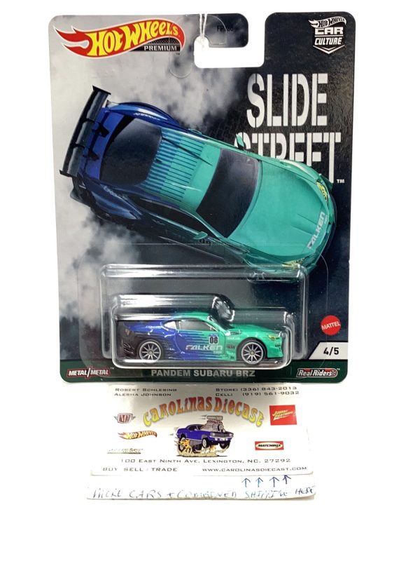 2021 Hot wheels car culture Slide Street #4 Pandem Subaru BRZ 252B Online