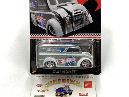 2019 Hot wheels  collectors edition Dairy Delivery mail in Zamac edition Real Riders Fashion