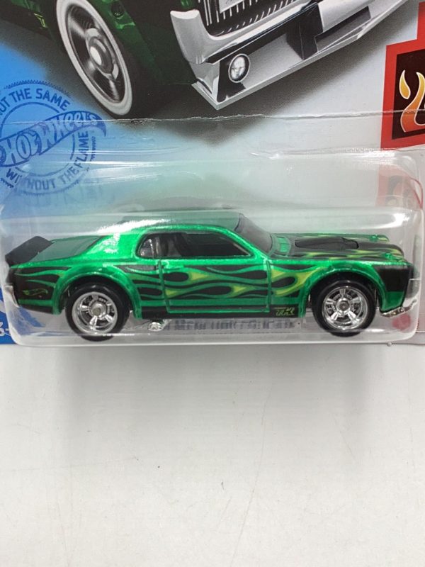 2021 hot wheels super treasure hunt #207 68 Mercury Cougar creased card W Protector Online Sale