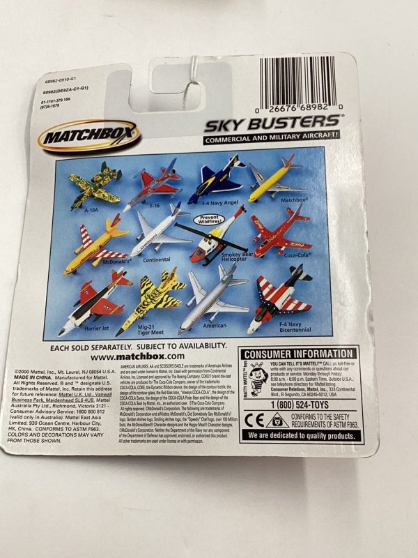 2000 Matchbox Sky Busters Mcdonalds 113A Online