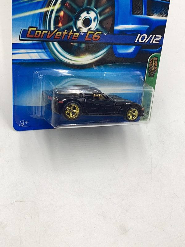 2006 Hot Wheels #48 Treasure Hunt Corvette C6 W protector 66E Online Sale