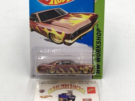 2014 hot wheels Super Treasure Hunt #210 65 Chevy Impala with protector Supply