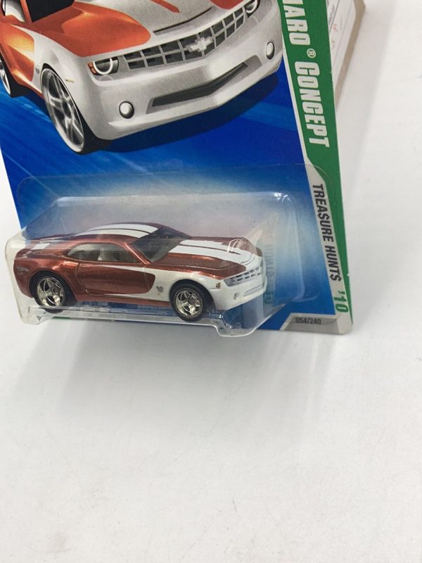 2010 hot wheels super treasure hunt Chevy Camaro Concept W Protector Hot on Sale