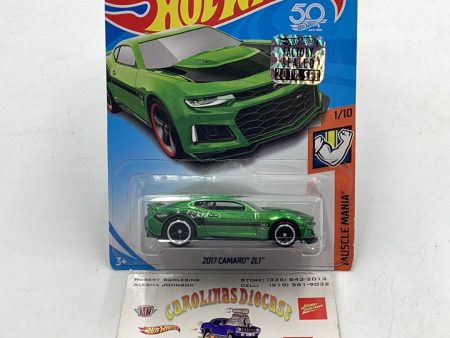 2018 hot wheels super treasure hunt 2017 Camaro ZL1 Redline Card Variation factory sealed sticker W Protector Online Sale