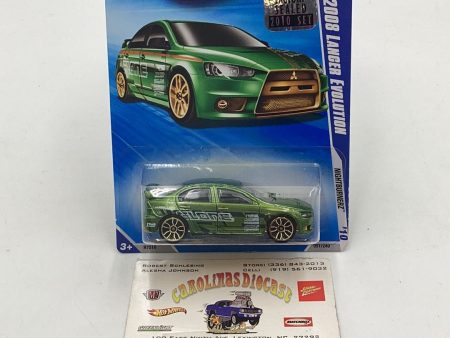 2010 Hot Wheels Nightburnerz 2008 Lancer Evolution Factory Sealed Fashion