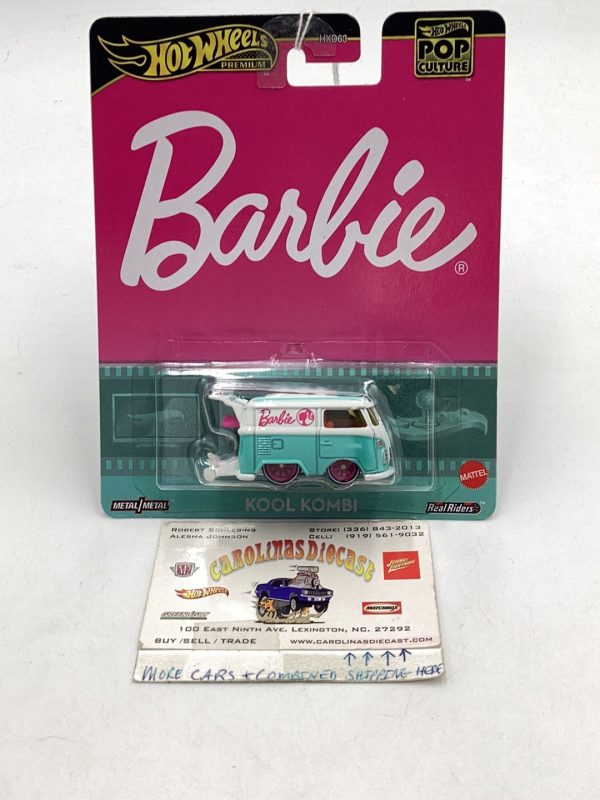 2024 Hot wheels pop culture Barbie Kool Kombi Cheap