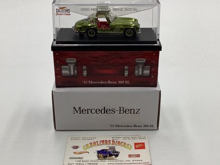 2020 Hot Wheels RLC ‘55 Mercedes Benz 300 SL Green 01590 12500 Hot on Sale