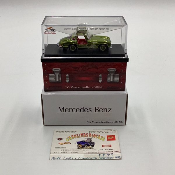 2020 Hot Wheels RLC ‘55 Mercedes Benz 300 SL Green 01590 12500 Hot on Sale