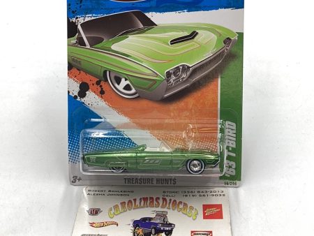 2011 hot wheels super treasure hunt #56 63 T-Bird W  Protector Supply