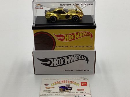 2021 Hot Wheels RLC Custom ‘72 Datsun 240z Gold 06817 25000 For Cheap