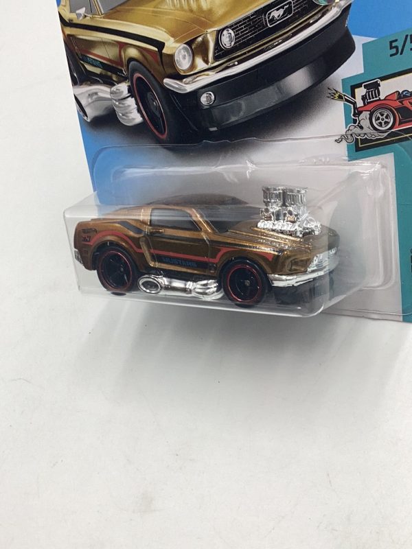 2018 hot wheels super treasure hunt 68 Mustang factiry sealed sticker W Protector Hot on Sale