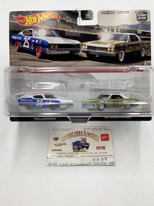 Hot wheels car culture team 2 pack target exclusive 69 Ford Torino & 69 Chevelle 283G Online Hot Sale