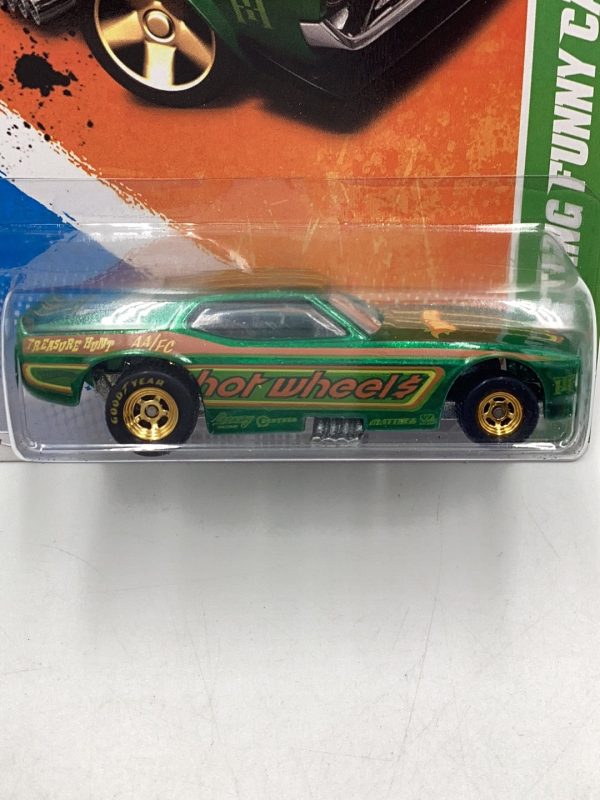 2011 hot wheels super treasure hunt #60 71 Mustang Funny Car W  Protector For Discount