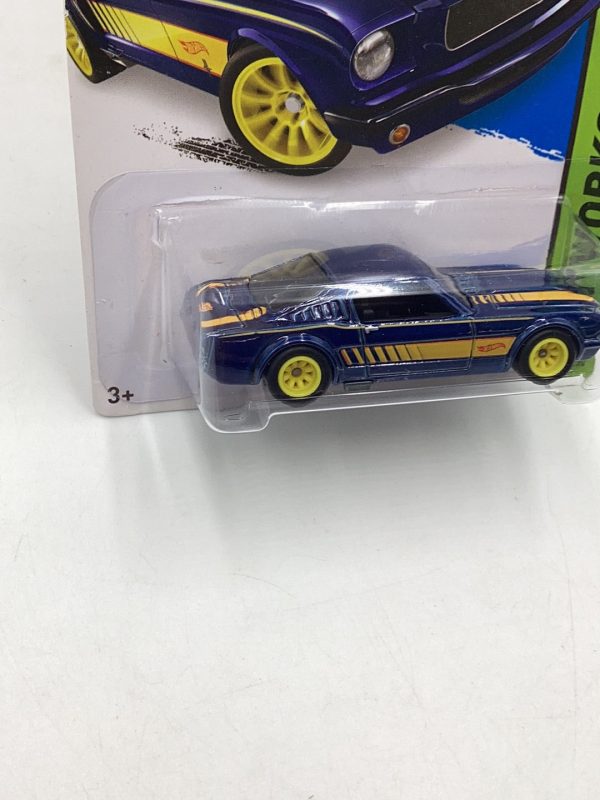 2015 hot wheels super treasure hunt #242 65 Mustang 2+2 Fastback W Protector Online