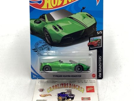 2019 hot wheels super treasure hunt #241 17 Pagani Huayra Roadster W  Protector Sale