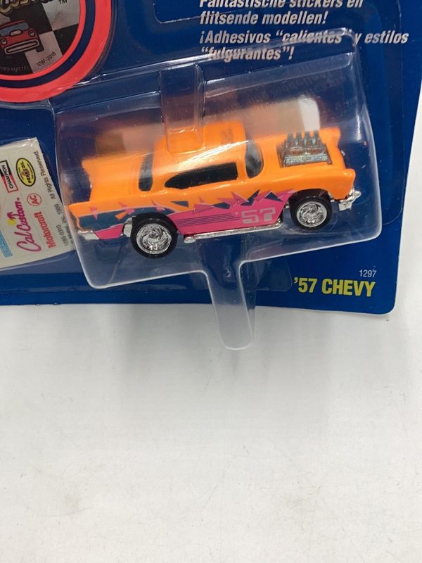 1989 Hot Wheels California Custom 57 Chevy real riders For Sale