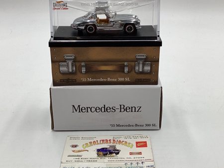 2021 Hot Wheels RLC ‘55 Mercedes Benz 300SL Chrome 04302 20000 Supply