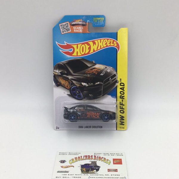 2015 hot wheels super treasure hunt 2008 Lancer Evolution W Protector Hot on Sale