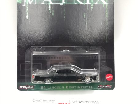 Hot wheels retro entertainment Matrix 64 Lincoln Continental 267H For Sale