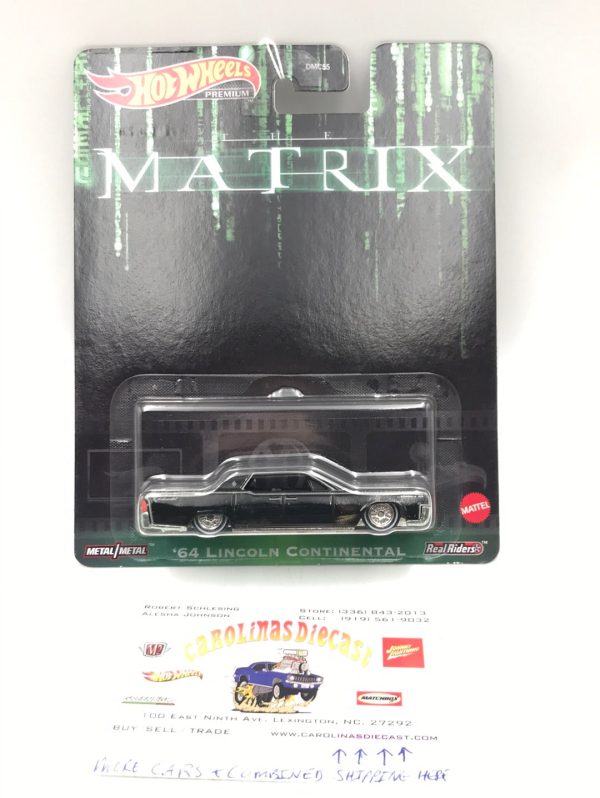 Hot wheels retro entertainment Matrix 64 Lincoln Continental 267H For Sale