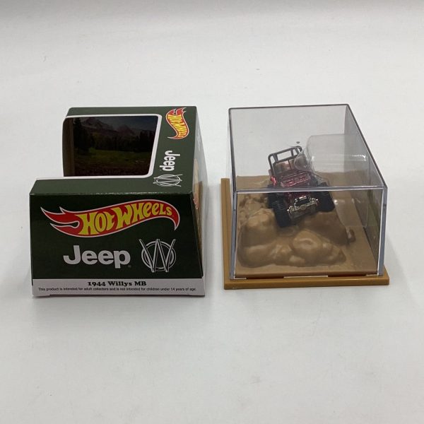 2022 Hot Wheels RLC 1944 Willys MB Jeep Red 10898 25000 Online