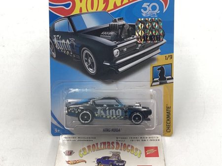 2018 hot wheels super treasure hunt King Kuda factory sealed sticker W  Protector Hot on Sale