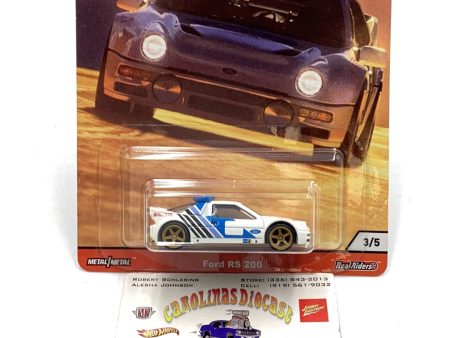 Hot wheels car culture Thrill Climbers 3 5 Ford RS 200 256B Online