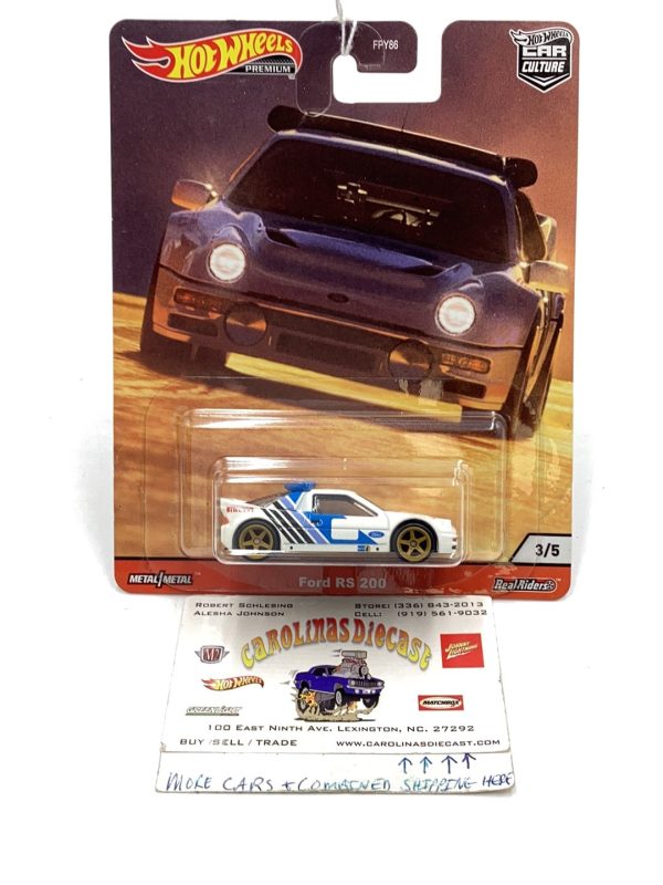 Hot wheels car culture Thrill Climbers 3 5 Ford RS 200 256B Online