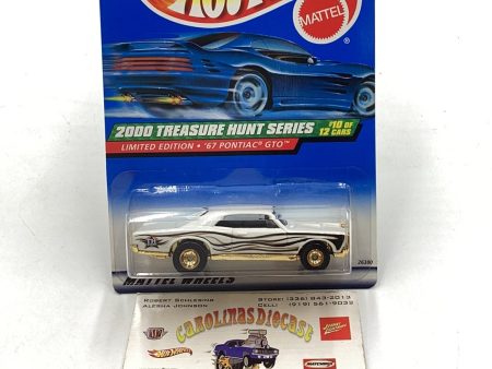 2000 Hot Wheels Treasure Hunt 10 of 12 67 Pontiac GTO real riders Cheap