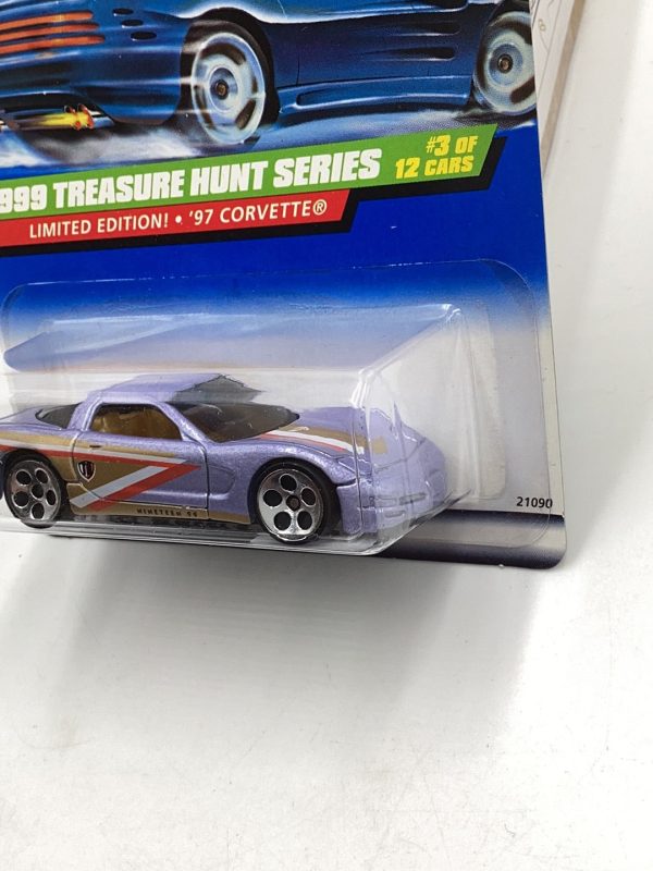 1999 Hot Wheels Treasure Hunt Series #931 97 Corvette Supply