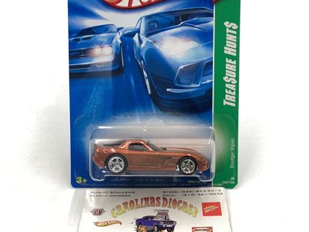 2008 Hot Wheels Super Treasure Hunt #168 Dodge Viper W Protector Sale