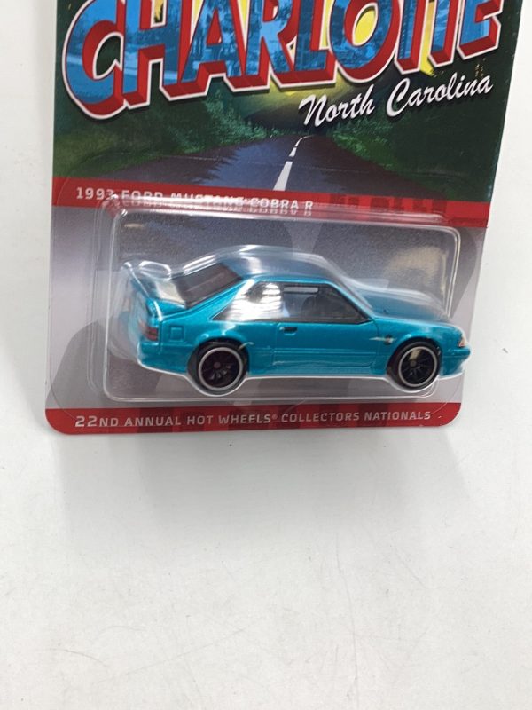 Hot wheels 22nd annual collectors Nationals dinner car 1993 Ford Mustang cobra r #952 4000 For Cheap