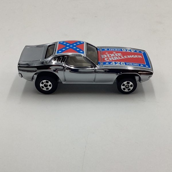 Hot Wheels 40th anniversary Dixie Challenger Chrome exclusive loose car VHTF For Cheap