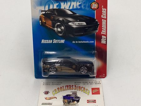 2008 Hot Wheels Web Trading Cars Nissan Skyline 05 24 on Sale