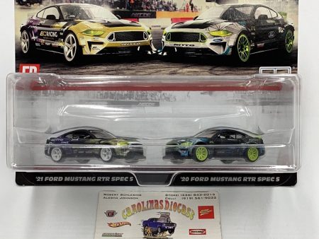 Hot wheels car culture team 2 pack target exclusive 21 Ford Mustang RTR Spec 5 20 Ford Mustang RTR Spec 5 282F Fashion