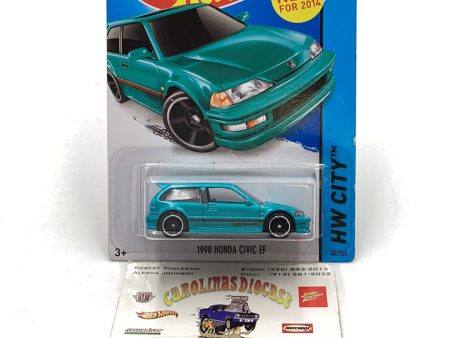 2014 hot wheels 90 Honda Civic EF With protector Supply