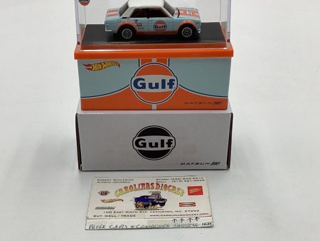 2022 Hot Wheels RLC Datsun 510 Gulf Acrylic Supply